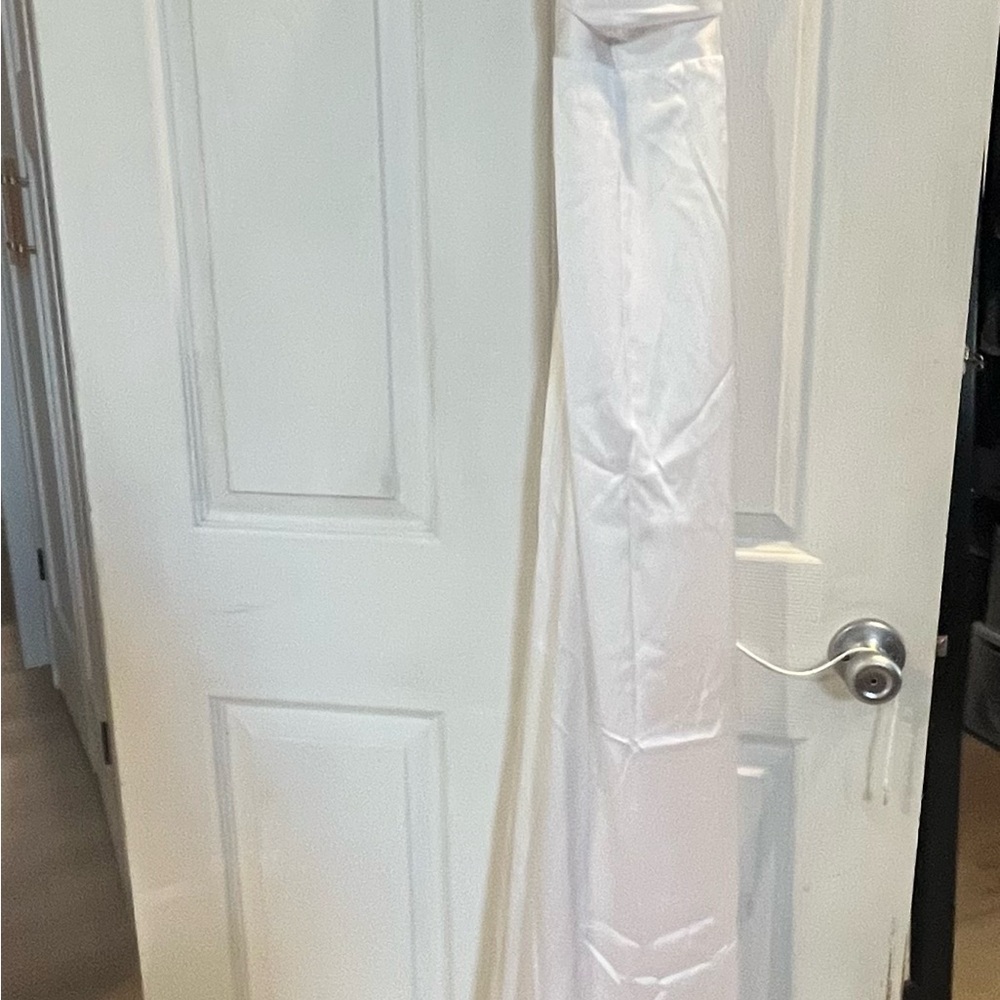 White wedding dress